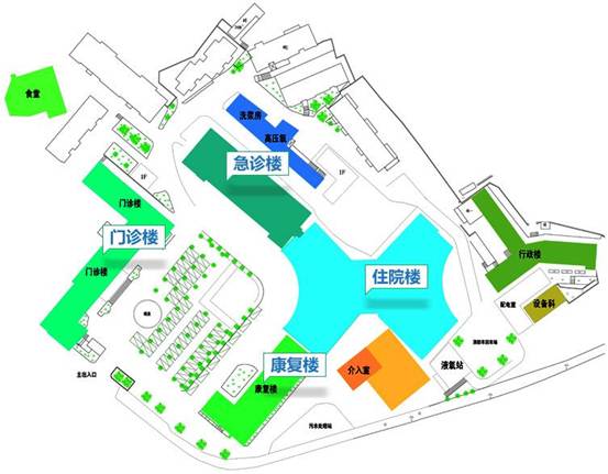 檀木林院区布局图